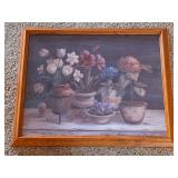 'Floral Sensation' Framed Wall Art by Vivian