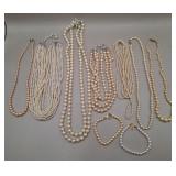 Pearl Look Necklaces & Bracelets