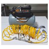 McGraw 3 Gallon Portable Air Compressor