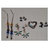 Sterling Silver & Turquoise Earrings