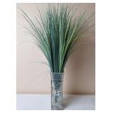 McKee Innovation Crystal Etched Cut Glass Vase