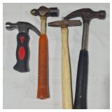 Hammers, Stubby, Ball Peen, Tack & Claw