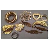 Gold Tone Pins