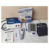 Blood Pressure Monitors, Thermometer