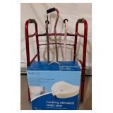 Elevated Toilet Seat, Walker & Canes