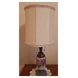 Vintage Hand Painted Lamp