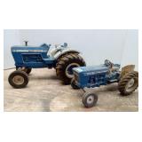 Ertl 8000 & 4600 Ford diecast tractors
