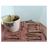 Vintage Auto & Machinist Wrenches