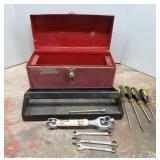 Small Tool Box With Contents