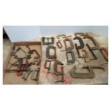 Assortment Of C-Clamps