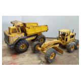 Tonka Dump Truck & Road Grader