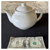 White Porcelain Teapot