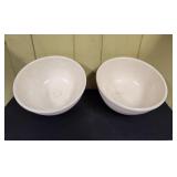 Crock Bowls (2), some wear