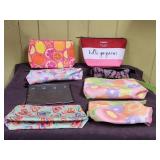Make Up Bags, various sizes (8)