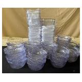 Plastic Dishes round & square bowls