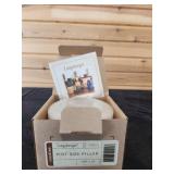 Longaberger Pottery Candle & Coaster