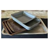 Cookie Sheets, Cake Pans
