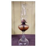 Oil Lamp, Vintage