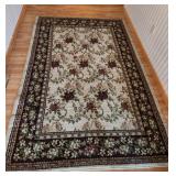 Area rug 63in x 94in, as is