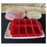 Plastic Cutting Boards & Devil Egg Tray