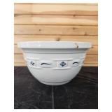 Longaberger Pottery Large Mixing Bowl