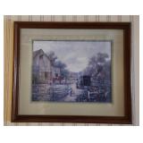 Amish Print  in frame