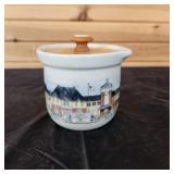 Longaberger Pottery Homestead Crock