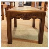 Wood End Table