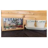 Longaberger Herb Pots & Tray Pottery