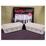 Crock Loaf Pans & Ginsu Knives