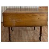 Wood Drop Leaf Table