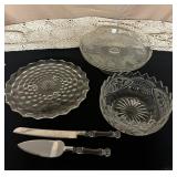 Fostoria & Other Glassware Items