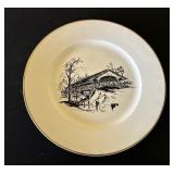 Decorative Covered Bridge Plate