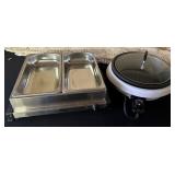 Elite Stainless Warmer and Skillet