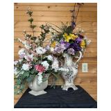 Vases with Flower arrangements