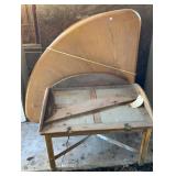 Oak Corner Coffee table with Extending Top