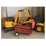 Plastic Cat Excavator & Loader