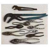Channel Lock 16in & Other Pliers