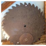 Antique Saw Mill Blade 29in dia