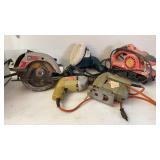 Craftsman Circular, B&D Drill, Jig & Buffer: belt