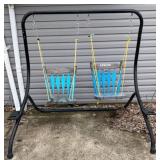 Glider with Homemade Chair seats