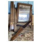 Antique Mirror & Yoke