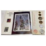 Mexican Coins & Commemorative Stamps