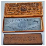 Carborundum Slip Stone & India Oil Stone
