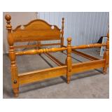 Oak King Size Bed