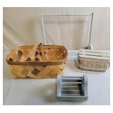 Market Basket, Doll Clothes Rack, & More