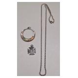 Sterling Silver Necklace & Pendant