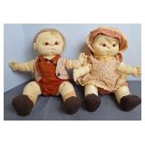 Hand Made "Pouty Face" Dolls