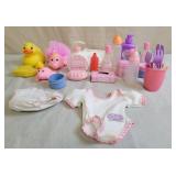 Doll Toys, Doll Bathtub, Stuffed Bear