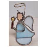 Stained Glass Angel Figure